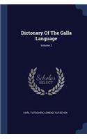 Dictonary Of The Galla Language; Volume 2