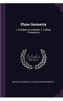 Plane Geometry