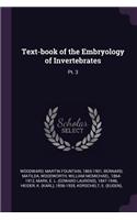 Text-book of the Embryology of Invertebrates