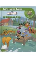 Disney Minnie a Summer Day / A Splashing Date (Turn-Over Tales)