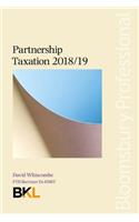 Partnership Taxation 2018/19