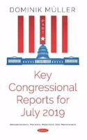 Key Congressional Reports for July 2019
