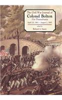 Civil War Journals of Colonel Bolton