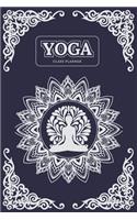 Yoga Class Planner: A Yoga Log Book, Yoga Based Journal, Yoga Tracker, Yoga Journal, Yoga Gifts, Guided Journal, Planner, Gift For Her, Gifts For Yoga, Gift For Yoga Lo