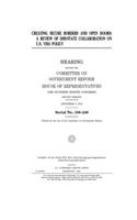 Creating secure borders and open doors: a review of DHS-State collaboration on U.S. visa policy