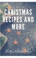 Christmas recipes and more