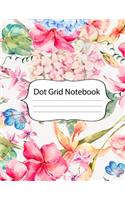 Dot Grid Notebook: 100 Dot Grid pages Notebook - (8.5 x 11 inches) Dotted Notebook
