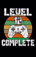 Level 12 Complete