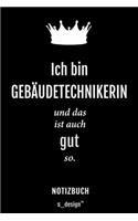 Notizbuch für Gebäudetechniker / Gebäudetechnikerin
