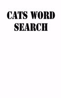 Cats word search: large print puzzle book.8,5x11, matte cover,39 animals Activity Puzzle Book for kids ages 6-8 and Book for adults also, with solution