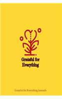 Grateful for Everything Gratitude Journal
