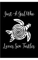 Just A Girl Who Loves Sea Turtles