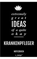 Notizbuch für Krankenpfleger: Originelle Geschenk-Idee [120 Seiten liniertes blanko Papier]