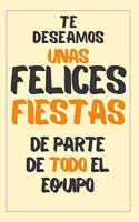 Cuaderno Mensaje De Felices Fiestas