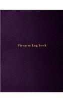 Firearm Log Book