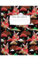 Graph Paper Notebook: Japanese Style Quad Ruled 5 X 5 (.20