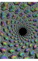 Fantastic Fractal Journal 45: Take Notes, Write Down Memories in this 150 Page Lined Journal