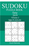 300 Easy Sudoku Puzzle Book 2019