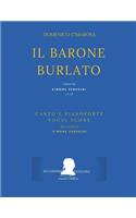 Cimarosa: Il Barone Burlato: (Canto E Pianoforte - Vocal Score)