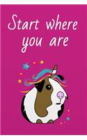 Start Where You Are