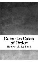 Robert's Rules of Order