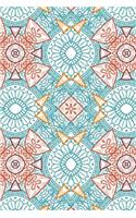 Geometric Pattern Journal - 210 Page Blank Lined Journal - 20