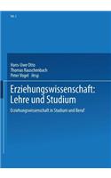 Erziehungswissenschaft: Lehre und Studium