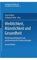 Weiblichkeit, Männlichkeit Und Gesundheit