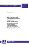 Zur Anwendbarkeit Verbraucherrechtlicher Vorschriften Im Arbeitsverhaeltnis