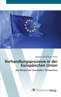 Verhandlungsprozesse in der Europäischen Union
