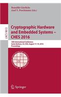 Cryptographic Hardware and Embedded Systems - Ches 2016
