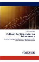 Cultural Contingencies on Performance