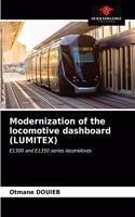 Modernization of the locomotive dashboard (LUMITEX)