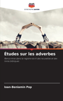Études sur les adverbes