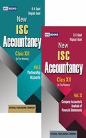 New I.S.C. Accountancy Class- XII Volume I Partnership Accounts, New I.S.C. Accountancy Class- XII Volume II Company Accounts & Analysis of Financial Statements (2018-19 Session)