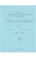Lexicon Latinitatis Nederlandicae Medii Aevi