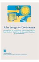 Solar Energy for Development