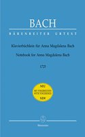Notebook for Anna Magdalena Bach 1725 (Piano with fingerings)