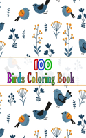 100 Birds coloring book