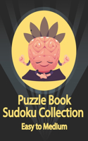 Puzzle Book, Sudoku Collection Easy to Medium