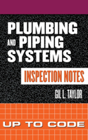 Plumbing and Piping Systems Inspection Notes: Up to Code