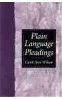 Plain Language Pleadings