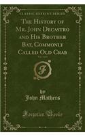The History of Mr. John Decastro and His Brother Bat, Commonly Called Old Crab, Vol. 2 of 3 (Classic Reprint)