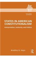 States in American Constitutionalism
