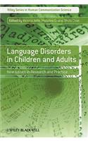 Language Disorders in Children and Adults