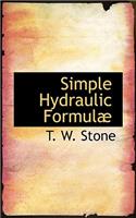 Simple Hydraulic Formula