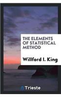 Elements of Statistical Method