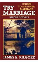 Try Marriage Before Divorce