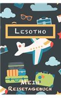 Lesotho Mein Reisetagebuch: 6x9 Kinder Reise Journal I Notizbuch zum Ausfüllen und Malen I Perfektes Geschenk für Kinder für den Trip nach Lesotho