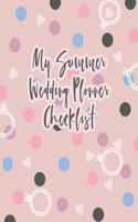 My Summer Wedding Planner Checklist